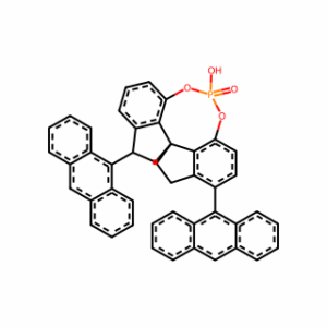 (11aS)-3,7-Di-9-anthracenyl-10,11,12,13-tetrahydro-5-hydroxy-diindeno[7,1-de:1′,7′-fg][1,3,2]dioxaphosphocin-5-oxide