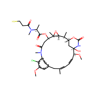 N2′-Deacetyl-N2′-(3-mercapto-1-oxopropyl)maytansine