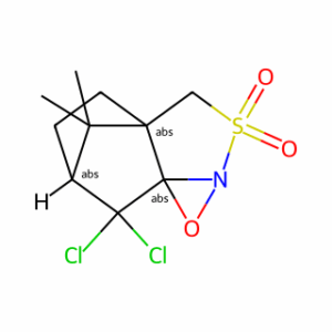 (4aR,7R,8aS)-8,8-Dichloro-9,9-dimethyltetrahydro-4H-4a,7-methanobenzo[c][1,2]oxazireno[2,3-b]isothiazole 3,3-dioxide