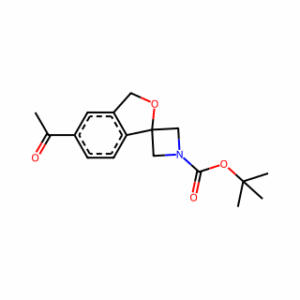tert-Butyl 5′-acetyl-3′H-spiro[azetidine-3,1′-isobenzofuran]-1-carboxylate