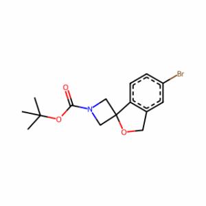 Spiro[azetidine-3,1″(3″H)-isobenzofuran]-1-carboxylic acid, 5″-bromo-, 1,1-dimethylethyl ester
