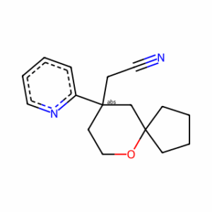 (R)-2-(9-(Pyridin-2-yl)-6-oxaspiro[4.5]decan-9-yl)acetonitrile