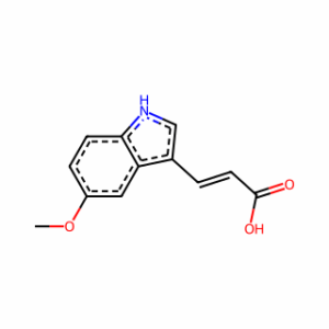 (E)-3-(5-Methoxy-1H-indol-3-yl)acrylic acid