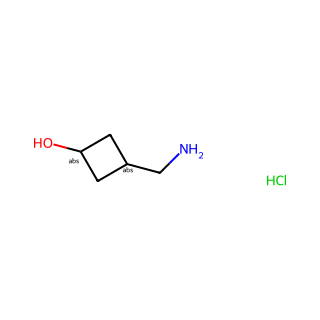 trans-3-(aminomethyl)cyclobutanol hydrochloride