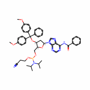 ((2R,3S,5R)-5-(6-Benzamido-9H-Purin-9-Yl)-3-(Bis(4-Methoxyphenyl)(Phenyl)Methoxy)Tetrahydrofuran-2-Yl)Methyl (2-Cyanoethyl) Diisopropylphosphoramidite