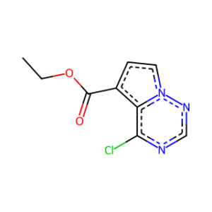 ethyl 4-chloropyrrolo[2,1-f][1,2,4]triazine-5-carboxylate