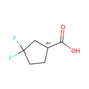 (S)-3,3-Difluorocyclopentanecarboxylic acid