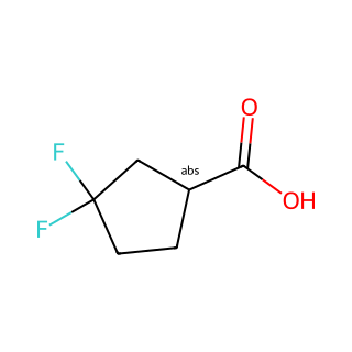 (S)-3,3-Difluorocyclopentanecarboxylic acid