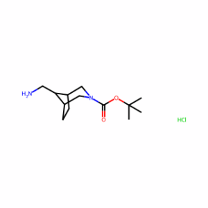 tert-Butyl 8-(aminomethyl)-3-azabicyclo[3.2.1]octane-3-carboxylate hydrochloride