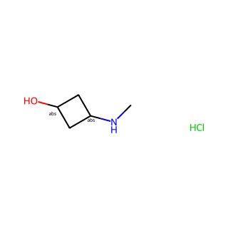 trans-3-(Methylamino)cyclobutanol hydrochloride