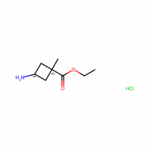 trans-Ethyl 3-amino-1-methylcyclobutanecarboxylate hydrochloride