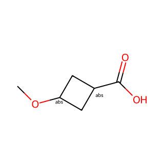 trans-3-Methoxycyclobutanecarboxylic acid