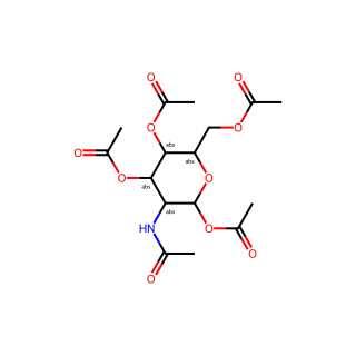 (3R,4R,5S,6R)-3-Acetamido-6-(acetoxymethyl)tetrahydro-2H-pyran-2,4,5-triyl triacetate