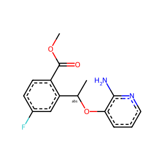(R)-Methyl 2-(1-((2-aminopyridin-3-yl)oxy)ethyl)-4-fluorobenzoate