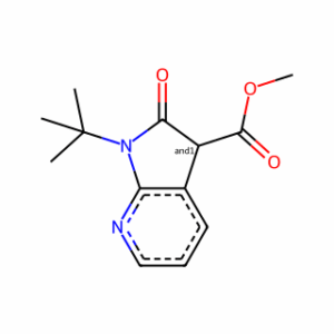 Methyl 1-(tert-butyl)-2-oxo-2,3-dihydro-1H-pyrrolo[2,3-b]pyridine-3-carboxylate