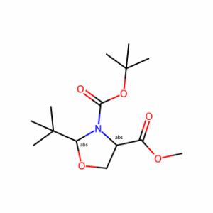 (2R,4S)-3-tert-Butyl 4-methyl 2-(tert-butyl)oxazolidine-3,4-dicarboxylate