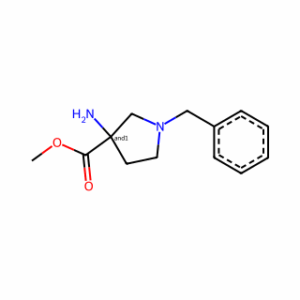 Methyl 3-amino-1-benzylpyrrolidine-3-carboxylate