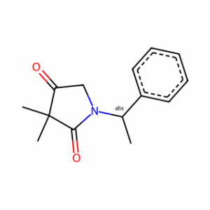 (R)-3,3-Dimethyl-1-(1-phenylethyl)pyrrolidine-2,4-dione