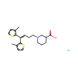 Tiagabine hydrochloride