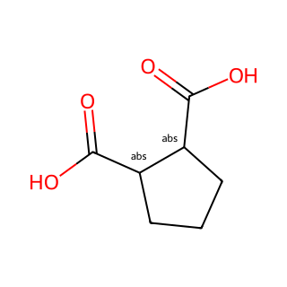 trans-1,2-Cyclopentanedicarboxylic acid