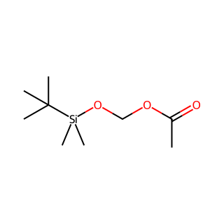 ((tert-Butyldimethylsilyl)oxy)methyl acetate
