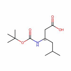 (R)-3-((tert-Butoxycarbonyl)amino)-5-methylhexanoic acid