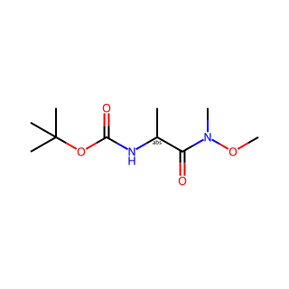 (R)-tert-Butyl (1-(methoxy(methyl)amino)-1-oxopropan-2-yl)carbamate