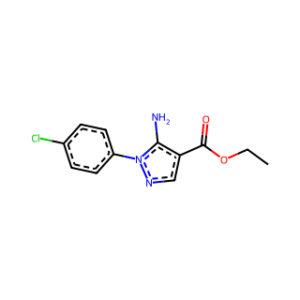Ethyl 5-amino-1-(4-chlorophenyl)-1H-pyrazole-4-carboxylate