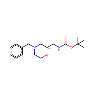tert-Butyl ((4-benzylmorpholin-2-yl)methyl)carbamate