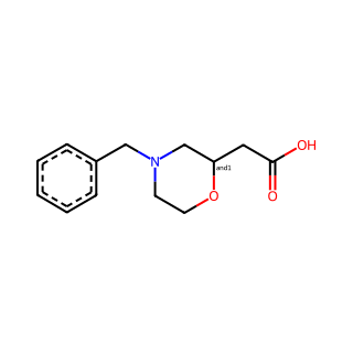 (4-Benzylmorpholin-2-yl)acetic acid