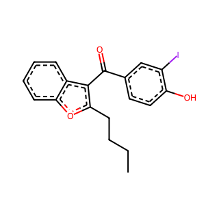 (2-Butylbenzofuran-3-yl)(4-hydroxy-3-iodophenyl)methanone