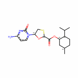 (2R,5S)-(1R,2S,5R)-2-ISOPROPYL-5-METHYLCYCLOHEXYL 5-(4-AMINO-2-OXOPYRIMIDIN-1(2H)-YL)-1,3-OXATHIOLANE-2-CARBOXYLATE