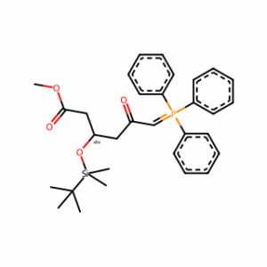 (R)-Methyl 3-((tert-butyldimethylsilyl)oxy)-5-oxo-6-(triphenylphosphoranylidene)hexanoate
