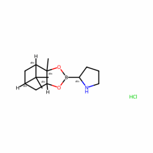 (R)-2-((3aS,4S,6S,7aR)-3a,5,5-Trimethylhexahydro-4,6-methanobenzo[d][1,3,2]dioxaborol-2-yl)pyrrolidine hydrochloride
