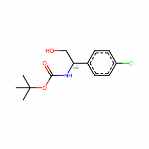 tert-Butyl (1-(4-chlorophenyl)-2-hydroxyethyl)carbamate