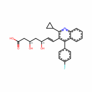 (3R,5S,6E)-7-[2-Cyclopropyl-4-(4-fluorophenyl)-3-quinolinyl]-3,5-dihydroxy-6-heptenoic acid