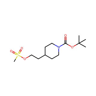 tert-Butyl 4-(2-((methylsulfonyl)oxy)ethyl)piperidine-1-carboxylate