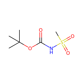 tert-Butyl methylsulfonylcarbamate