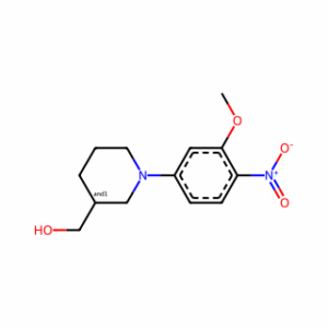 (1-(3-Methoxy-4-nitrophenyl)piperidin-3-yl)methanol