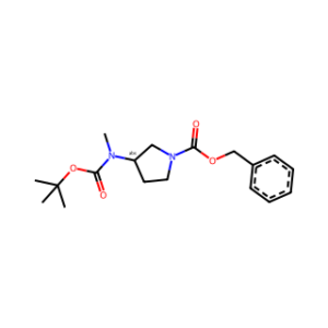 (S)-Benzyl 3-((tert-butoxycarbonyl)(methyl)amino)pyrrolidine-1-carboxylate