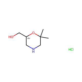 (R)-(6,6-Dimethylmorpholin-2-Yl)Methanol Hydrochloride