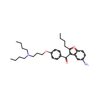 (5-amino-2-butylbenzofuran-3-yl)(4-(3-(dibutylamino)propoxy)phenyl)methanone