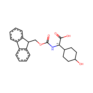 (2S)-2-((((9H-Fluoren-9-yl)Methoxy)carbonyl)aMino)-2-(4-hydroxycyclohexyl)acetic acid
