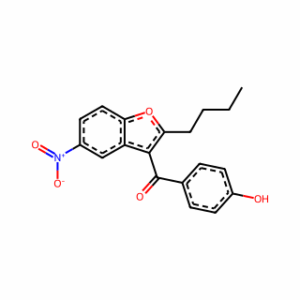 (2-Butyl-5-nitrobenzofuran-3-yl)(4-hydroxyphenyl)methanone