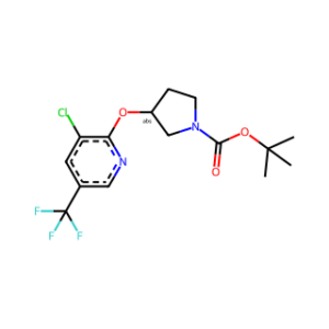 (S)-3-(3-Chloro-5-trifluoromethyl-pyridin-2-yloxy)-pyrrolidine-1-carboxylic acid tert-butyl ester