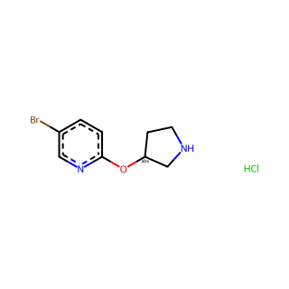 (R)-5-Bromo-2-(pyrrolidin-3-yloxy)pyridine hydrochloride