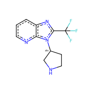 (S)-3-(Pyrrolidin-3-yl)-2-(trifluoromethyl)-3H-imidazo[4,5-b]pyridine