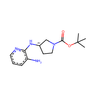 (S)-tert-Butyl 3-((3-aminopyridin-2-yl)amino)pyrrolidine-1-carboxylate