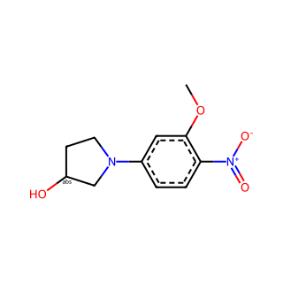 (S)-1-(3-Methoxy-4-nitrophenyl)pyrrolidin-3-ol
