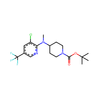 tert-Butyl 4-((3-chloro-5-(trifluoromethyl)pyridin-2-yl)(methyl)amino)piperidine-1-carboxylate